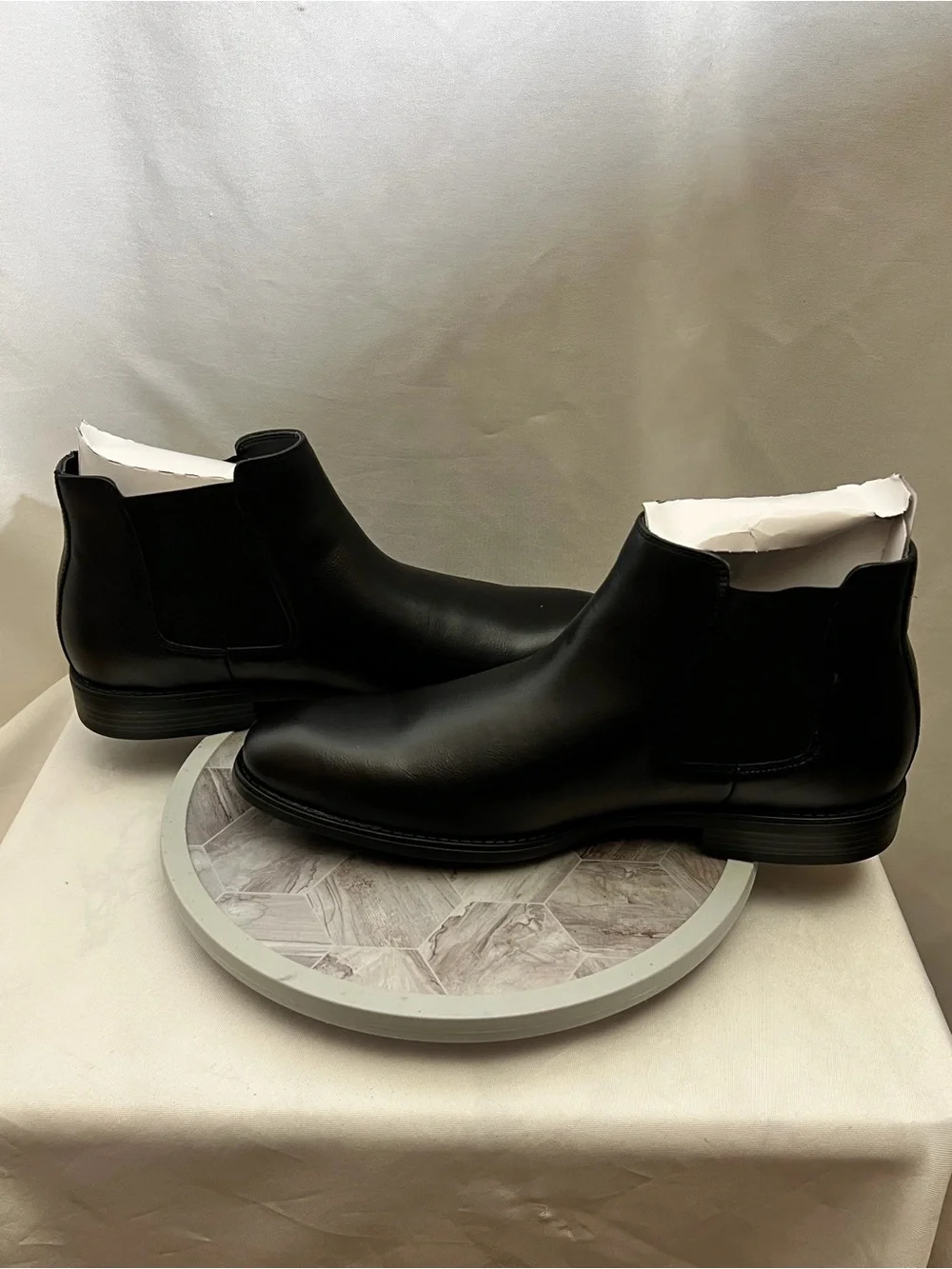 Madden M-Maxxinn Black Chelsea Ankle Boots Men 13 New In Box